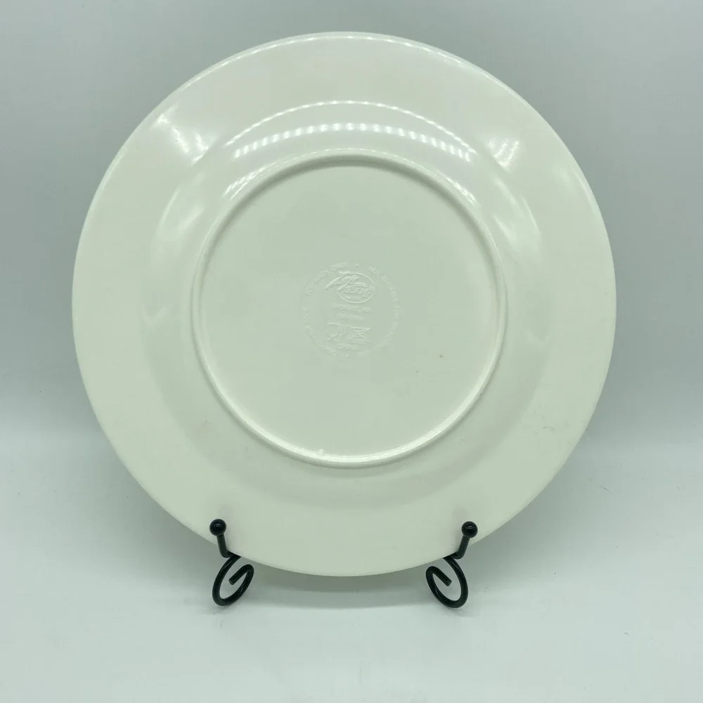 Zak Designs In‎ The Garden Watering Can Melamine Dinner Plates 9.5